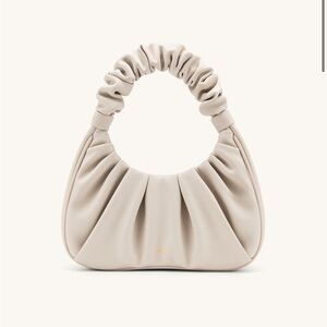 JW PEI Gabbi Ruched Hobo Handbag - Ivory
